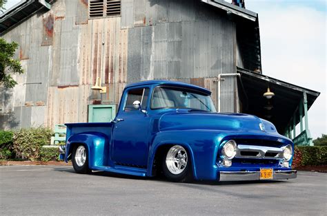 This Slammed 1956 Ford F 100 Is A One Man Backyard Build Have You Ever ...