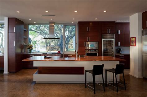 Niche in island | Kitchen design open, Contemporary kitchen design ...