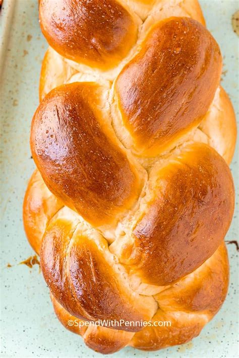 Homemade Challah Bread {Step-by-Step} - Spend With Pennies