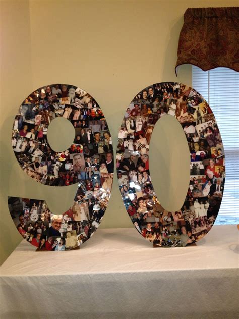 90 filled with photos to celebrate a 90th birthday. www ...