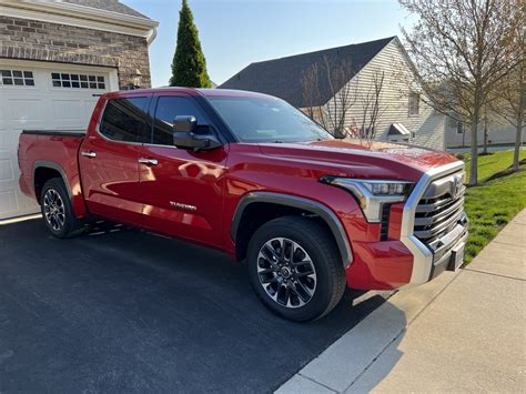 My new 2022 Tundra SUPERSONIC RED | Toyota Tundra Forum