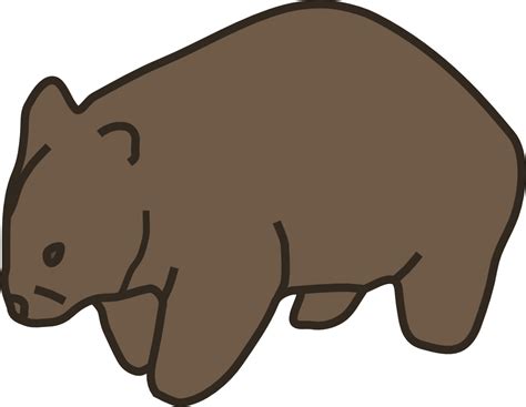 Free Cartoon Wombat, Download Free Cartoon Wombat png images, Free ...