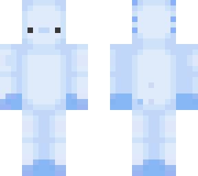 Blue axolotl | Minecraft Skin