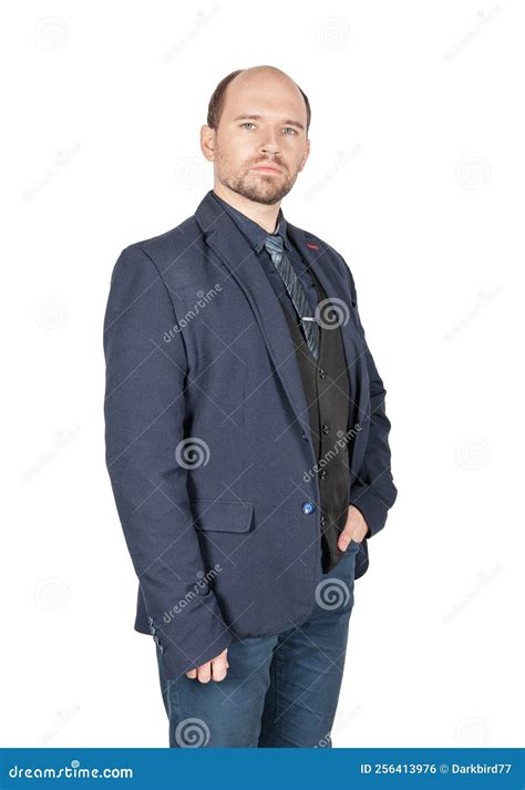 Young Serious Handsome Business Man in the Suit Stock Photo - Image of ...