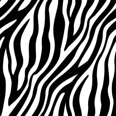 Zebra Stripes Seamless Pattern Background Animal Skin Lines Print ...