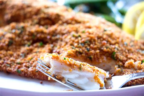 Baked Tilapia with Parmesan Crust Recipe from Pescetarian.Kitchen