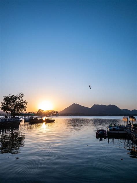 Fateh Sagar Lake Views - Rajasthan, India. Download this photo by ...