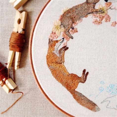 Wildlife Embroidery on Behance | Animal embroidery designs, Animal ...