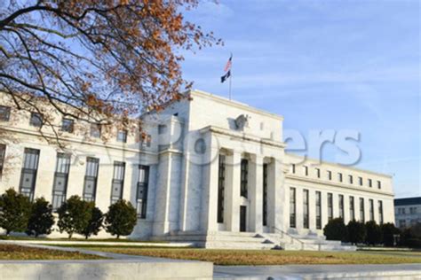 Washington DC - Federal Reserve Building in Autumn Photographic Print ...