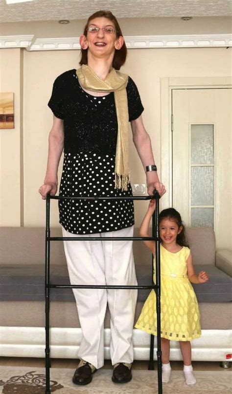 Meet Rumeysa Gelgi, world's tallest teenage girl - Rediff.com News