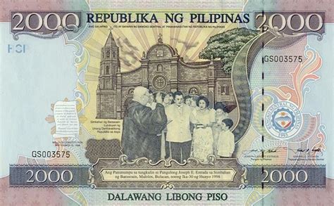 Philippine Money - Peso Coins and Banknotes: 2000 Peso Bill ...