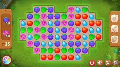 Gardenscapes UI Match-3 Screen Match 3, Matching Games, Game Design ...