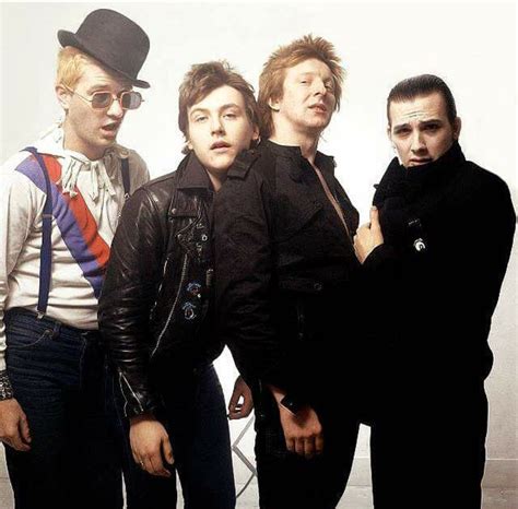 The Damned 1979. Captain Sensible, Algy Ward, Rat Scabies, Dave Vanian ...