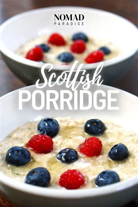 Rustic Scottish Porridge Recipe