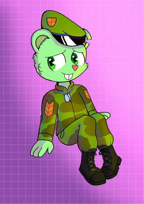 flippy fan art by FluffyFox-95 on DeviantArt