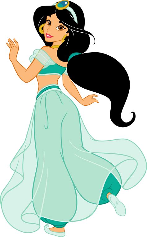 Princess Jasmine SVG