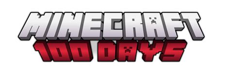 Minecraft 100 Days Logo by ZombieMasterT-Rav on DeviantArt