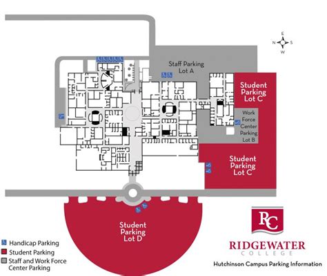 Campus Maps & Parking - Hutchinson - Ridgewater College