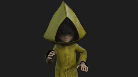 ArtStation - Little Nightmares (Six Character) | Game Assets