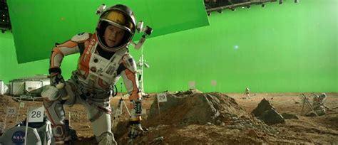 Making of The Martian | The martian, Movie scenes, Greenscreen