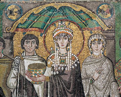 Empress Theodora - San Vitale Mosaic in Ravenna