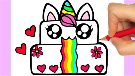 Imagenes De Comida Kawaii Para Dibujar Unicornio Dibujos Kawaii De ...