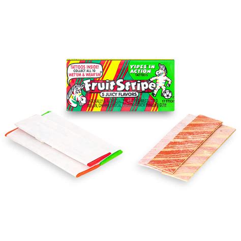 Fruit Stripe Gum-5 Juicy Flavors | 17 Stick Packs