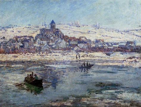 Vetheuil in Winter, 1879 - Claude Monet - WikiArt.org