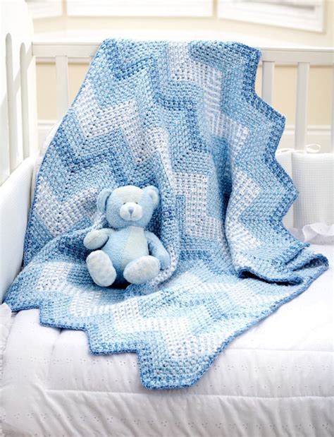 Crochet Baby Blankets for Boys • Sewrella