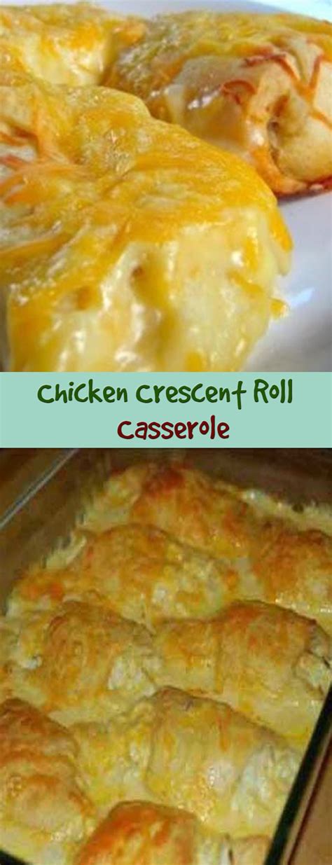 Chicken Crescent Roll Casserole