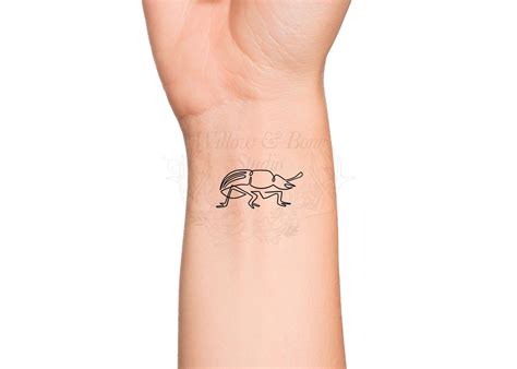 Rhino Outline Tattoo