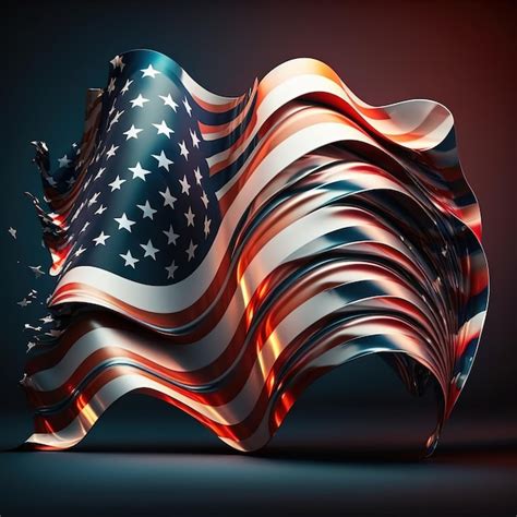 Premium AI Image | Independence day of USA Fourth of July 4th of July ...