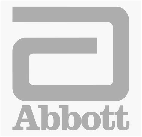 Logo Abbott - White Abbott Logo Png, Transparent Png - kindpng