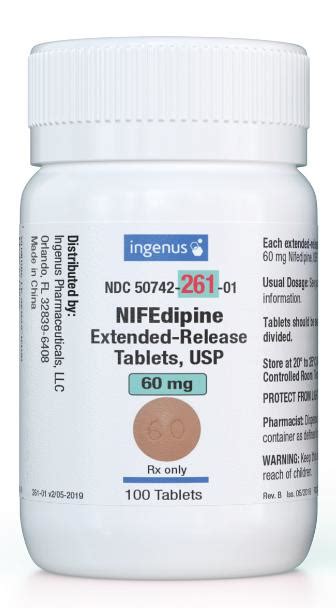 Nifedipine Pill Images - What does nifedipine look like? - Drugs.com