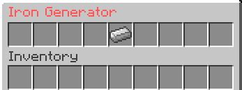 Generate Iron Block(Custom Crafting Recipe,Custom Gui) | SpigotMC ...