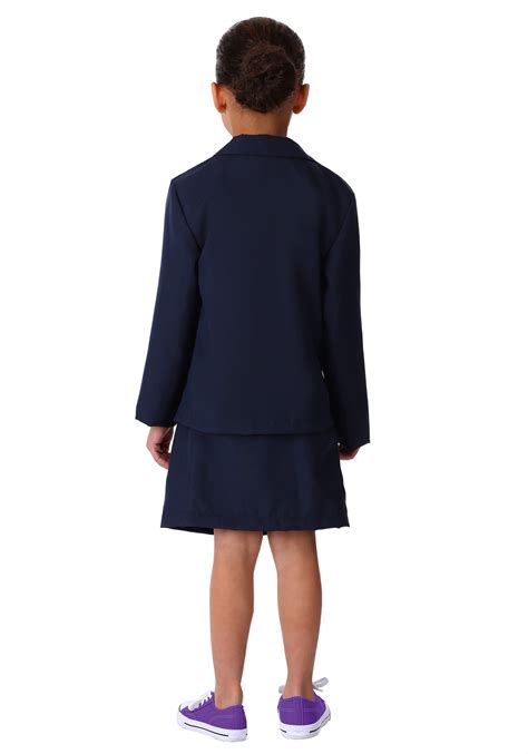 Odd Squad Ms. O Navy Suit Costume for Girls - $39.99