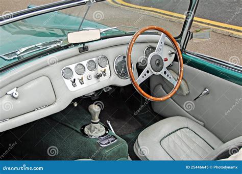 Daimler Dart Sp250 Vintage Interior Royalty Free Stock Photo - Image ...