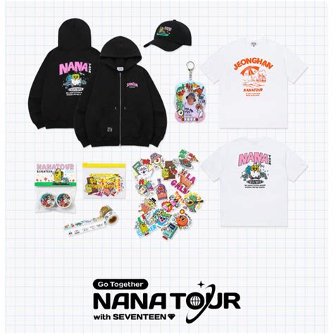 [PRE ORDER] NANA TOUR WITH SEVENTEEN OFFICIAL MERCH - T-SHIRT ITALY VER ...