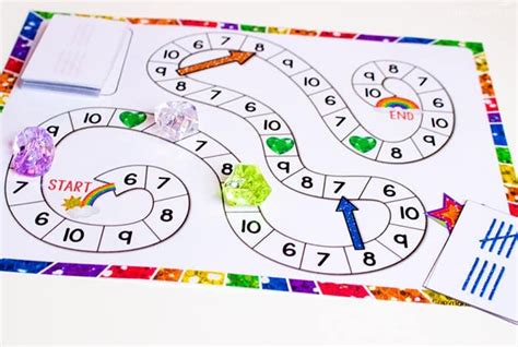 10 Free Printable Math Games for Preschoolers