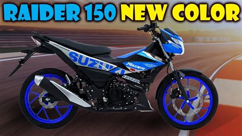 SUZUKI RAIDER 150 FI NEW COLOR VARIANT 2023 - YouTube