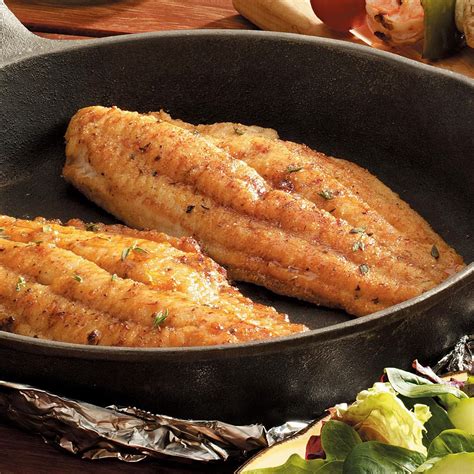 Skillet-Grilled Catfish Recipe -You can use this recipe with any thick ...