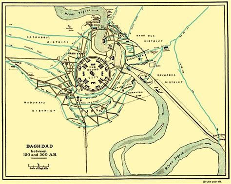 Picture Information: Map of Old Baghdad