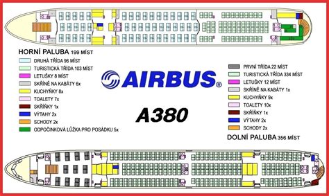 Airbus A380 800 Seat Map