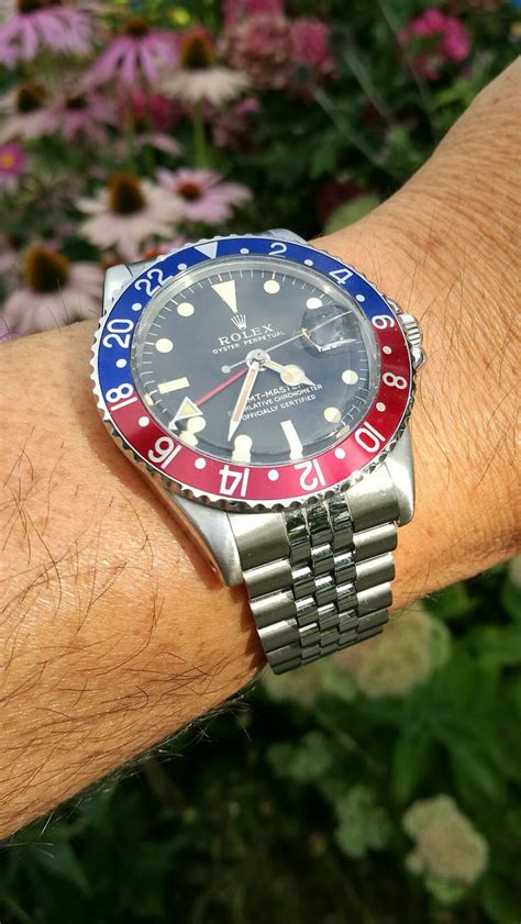 Rolex GMT Master Pepsi from 1968 | Rolex, Vintage rolex, Vintage watches