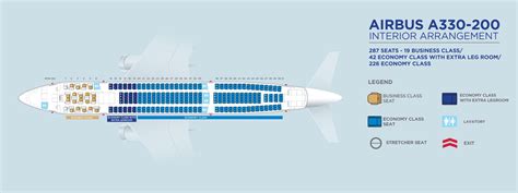 Seat Map and Seating Chart Airbus A330 200 Malaysia Airlines | Malaysia ...