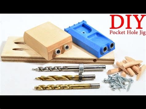 DIY Pocket Hole Jig/Step Drill Bit : DIY