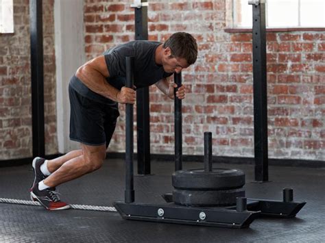 10 Sled Exercises That Train Your Entire Body - Men's Journal