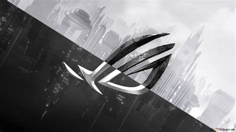 Asus ROG (Republic of Gamers) - Asus 'Zephyrus' G14 (Monochrome City ...