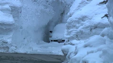 California community buried by massive snowfall - CNN Video