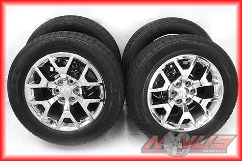 20" CHROME GOODYEAR EAGLE LS2 TIRES GMC SIERRA -7485